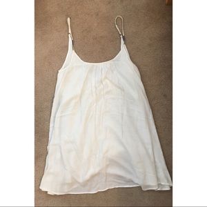 white Roxy dress